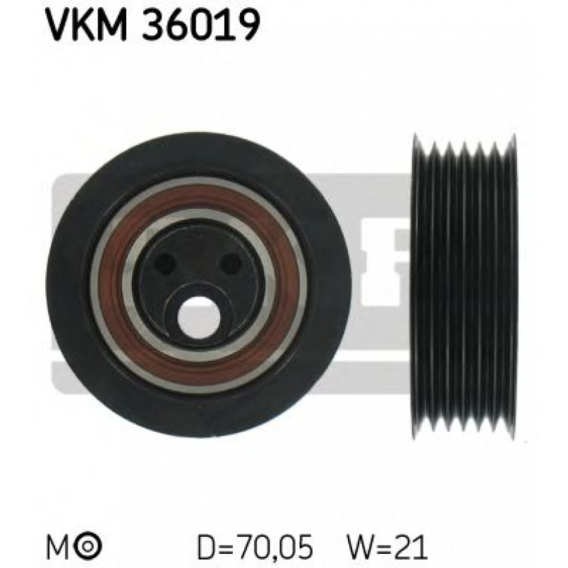 VKM 36019 SKF Натягувач поліклинового ременя